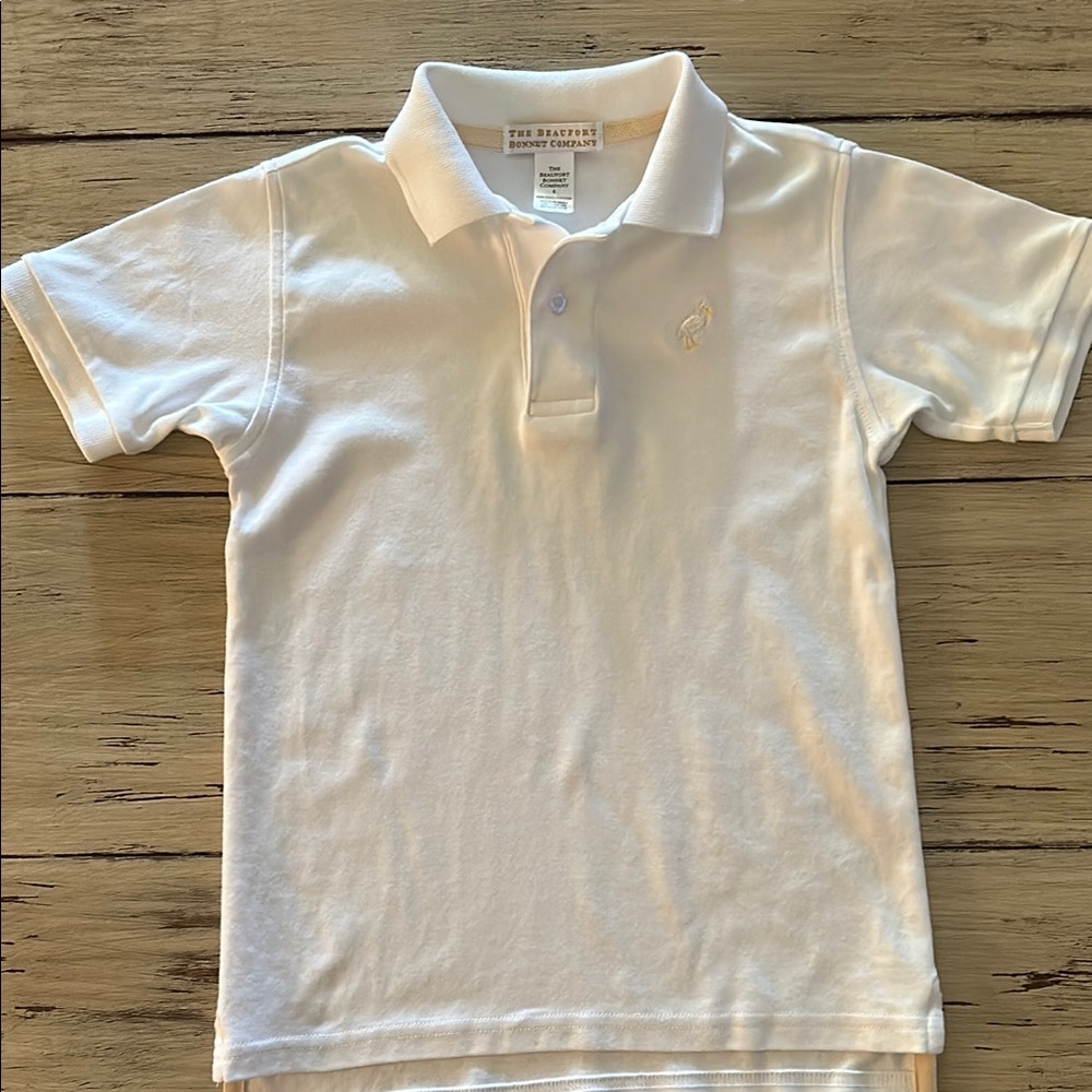 The Beaufort Bonnet Company White Polo Shirt Classic Cotton Pique